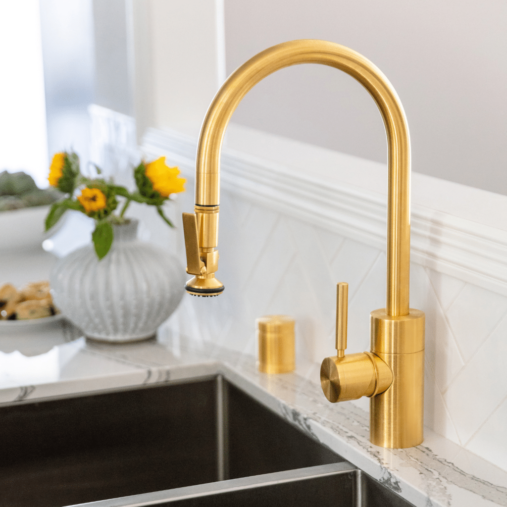 Gold Waterstone Pulldown Faucet