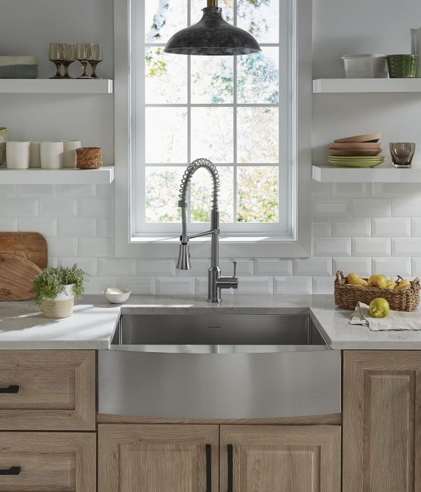 Pull Down Kitchen Faucet With Sprayer